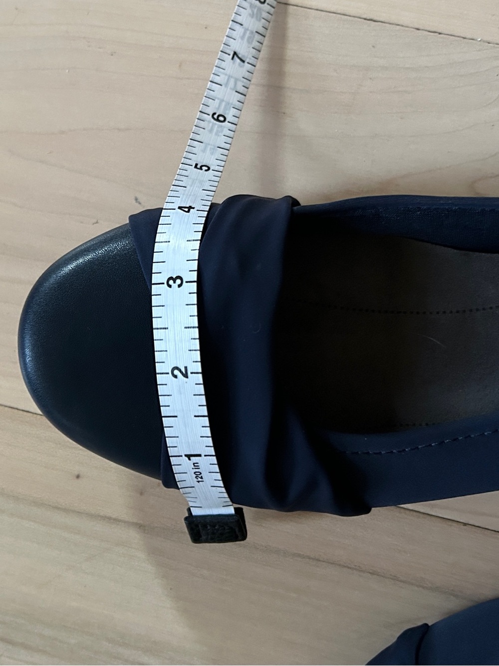 Bare traps Mitsy Navy Blue Memory foam Footbed Round Toe, Slip-On 10 Wide 10W - Picture 9 of 14
